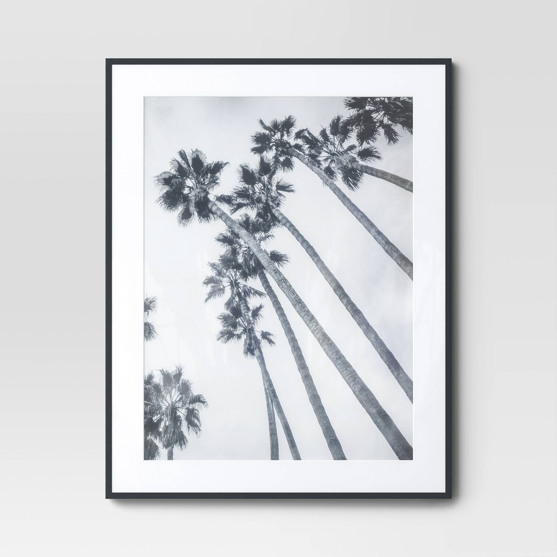 22" x 28" Matted to 18" x 24" Elevated Aluminum Poster Frame Black - Threshold™: Modern Wall Decor Rectangle Shape