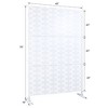 PAGED Outdoor Privacy Screen, Metal Patio Privacy Screen, Freestanding Decorative Privacy Screen for Deck Balcony Patio, Fence Privacy Screen - 2 of 4