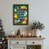 Amanti Art Meowy Howlidays by Maria Filar Canvas Art Framed - 4 of 4