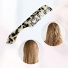 Unique Bargains Women Curly Thick Wavy Straight Hair Handheld Wide Tooth Comb 1 Pc - 4 of 4