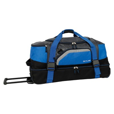 target duffle bag with wheels