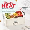 Dash 30oz Hot2Go Heated Lunch Box Cream - 3 of 4