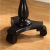 NicBex Modern 26" Small Round Coffee Table with Wood Frame for Living Room and Bedroom - 4 of 4
