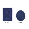 Lux Premium 100% Cotton Tufted Solid Reversible 2 PC Bath Rug Set – Ultra-Soft, Water-Absorbent, Durable, Machine Washable Bathroom Rug - 2 of 4