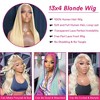 Jessie's Wig 13x4 Lace Front Straight Wig Human Hair For Women 613 Color 24-34 Inch - 2 of 4