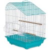 Prevue Pet Products Palm Beach Teardrop Roof Bird Cage - Aqua & White - SP21003A/W - 2 of 4