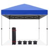 10x10 ft, Patented Center Locking Canopy Tent, Portable Outdoor Canopy Tent, Comes with Hand Wheel Bag, Suitable for Outdoor use, Height Adjustable - 2 of 4