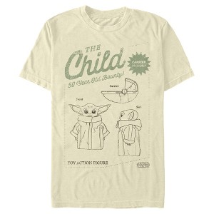 Men's Star Wars The Mandalorian The Child 50 Year Old Bounty T-Shirt - 1 of 3