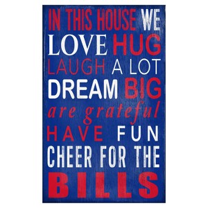 NFL Fan Creations In This House Sign - 1 of 1