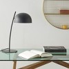 21" Iron Arched Matte Black Table Lamp - Nourison - 2 of 4