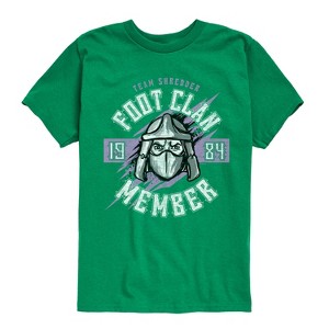 Boys' - Teenage Mutant Ninja Turtles - Foot Clan Member Short Sleeve Graphic T-Shirt - 1 of 4