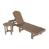 WestinTrends Dylan 2 Piece Poly Reclining Chaise Lounge - 4 of 4