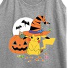 Women's - Pokémon - Witch Pikachu With Candy Graphic Racerback Tank - 2 of 4