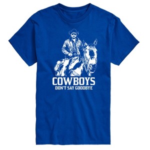 Men's - Yellowstone - RIP Cowboys Don't Say Goodbye Short Sleeve Graphic T-Shirt - 1 of 4