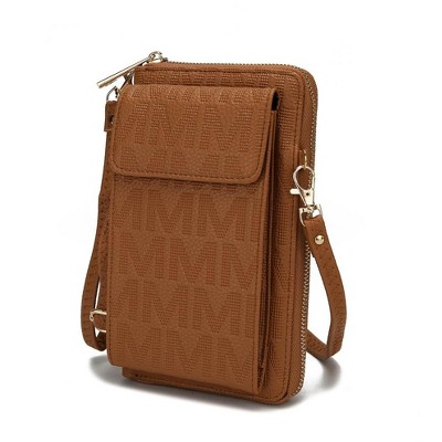 MKF Collection Caddy Vegan Leather Women’s Phone Wallet Crossbody Bag by Mia K