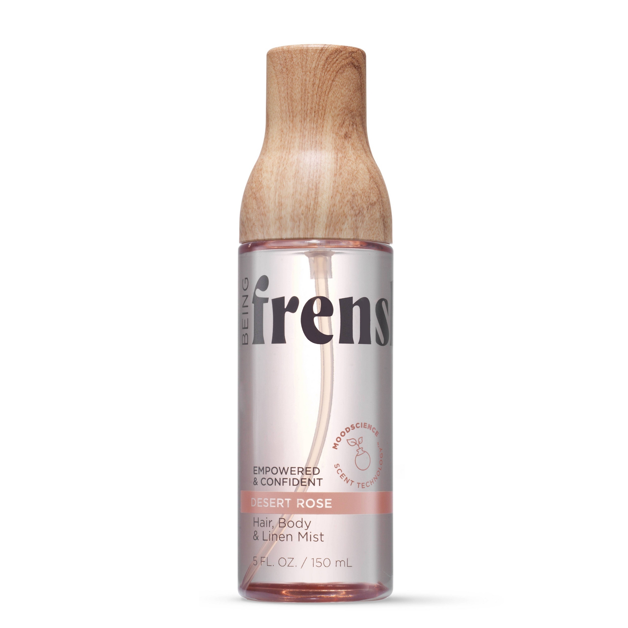 Being Frenshe Desert Rose Women's Hair, Body & Linen Mist Body Spray with Essential Oils - 5 fl oz