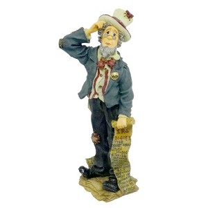 Boyds Bears Resin 7.0 Inch Uncle Sam... I've Got The April 15Th Blues Patriotic Folkstone 2E Figurines - 1 of 3
