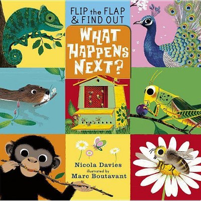 What Happens Next? - (Flip the Flap and Find Out) by  Nicola Davies (Hardcover)