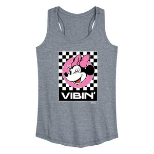 Women's - Disney - Minnie Mouse Graphic Racerback Tank - 1 of 4