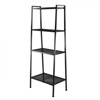 LunaLulinlk black Multifunctional Ladder Plant Planter Bookshelf Storage Rack - 4 of 4
