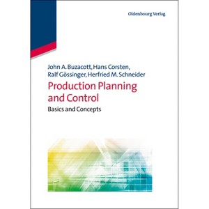 Production Planning and Control - (Lehr- Und Handbücher Der Betriebswirtschaftslehre) (Paperback) - 1 of 1
