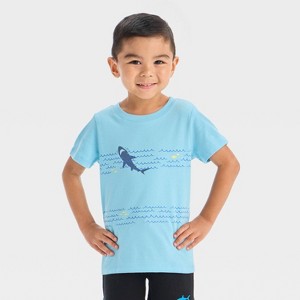 Toddler Boys' Short Sleeve Boarder Printed T-Shirt - Cat & Jack™ - 1 of 4