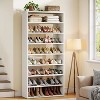 Hommoo Tall Shoe Rack with Mirror Design - 3 of 4