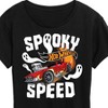 Women's Hot Wheels Halloween Short Sleeve Graphic T-Shirt - Black - Large - 2 of 4