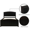 YONWAY Twin Bed Frame with Headboard, 10 Pine Wood Slats Support Wooden Platform, Under Bed Storage, Modern Bedframe, Easy Assembly - 4 of 4