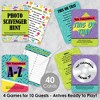 Big Dot of Happiness 90’s Throwback - 4 1990s Party Games - 10 Cards Each - Gamerific Bundle - 2 of 4