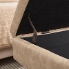 CAVINAS 46.8"L Mid-Century Modern Storage Ottoman,Versatile Coffee Table Bench,Upholstered Ottoman with Solid Wooden Legs,250lbs Max - 4 of 4
