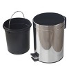 1.3gal Soft Close Pedal Step Trash Can - 88 Main - 3 of 4