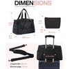 Weekender Bags for Women,  Travel Duffel Bags with Shoe Compartment - 3 of 4