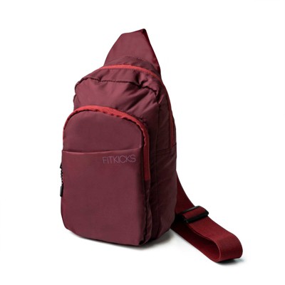 FITKICKS Hideaway Packable Sling Burgundy — фото 2