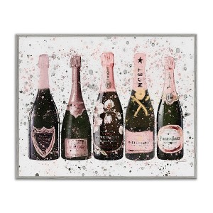 Stupell Industries Chic Pink Rose Bottles, 14" x 11" - 1 of 4