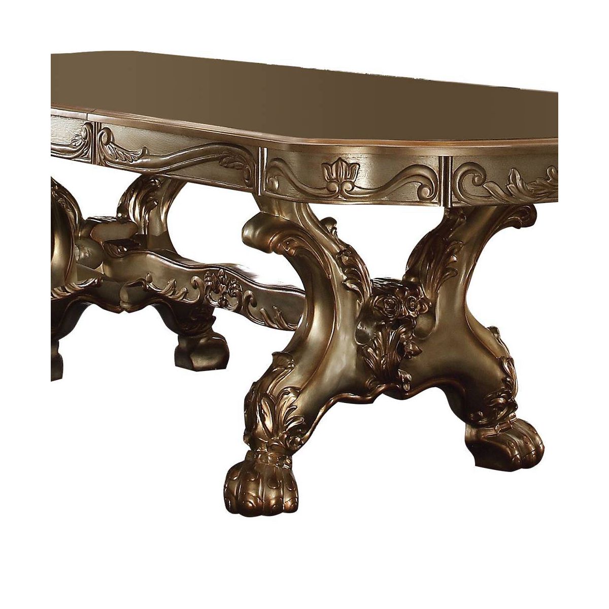 76"~108" Dresden Dining Table - Acme Furniture - thumbnail 4