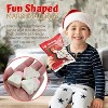 4E's Novelty Sweet Christmas Shaped Marshmallows - 65pcs Soft Assorted  Xmas Marshmallows in Fun  Snowman Marshmallow - 3 of 4