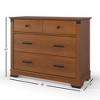 Child Craft Redmond 3 Drawer Dresser for Nursery or Bedroom, Plenty of Storage, Anti-Tip Kit Included to Prevent Tipping, Non-Toxic, Baby Safe Finish - 3 of 4