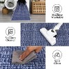 Washable Runner Rug Rug Runners for Hallways Non Slip Entryway Rug Modern Farmhouse Kitchen Runner Rug Neutral Accent Rug Low Pile Floor Carpet - 4 of 4