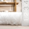 nuLOOM Salome Plush Faux Sheepskin Machine Washable Area Rug, Shaped 2' x 6', Ivory - 3 of 4
