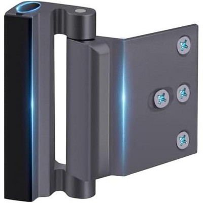 DOMETOUR Door Reinforcement Lock Childproof Latch for Front Door – Kids Safety, High Flip Security for Home, Apartment, Bedroom