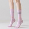Anna-Kaci Women's Reflective Cycling Socks with Night Visibility Design Padded Zones and Breathable Compression Fit - 4 of 4