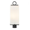 Sana Outdoor Aluminum Fixture - 2 Bulb, Dimmable, Wet Rated, 7"W x 20.25"H, Matte Black - 4 of 4