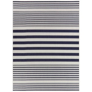 Marius Striped Rectangular Indoor/Outdoor Rug - Balta Rugs - 1 of 4