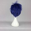 Unique Bargains Women's Halloween Wigs 12" Deep Blue with Wig Cap - image 4 of 4