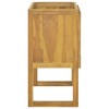 vidaXL Bathroom Cabinet Natural wood Solid teak wood Medium - 4 of 4