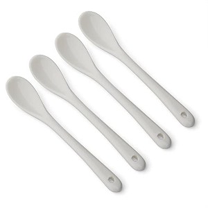 RSVP International Poached Egg Spoon 4 Piece Set Multipurpose Use for Serving Jam Honey or Soft Boiled Eggs 5.5 - 1 of 1