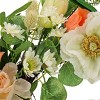 22" Artificial Tulips, Poppies, and Buttercups Wreath - National Tree Company - 3 of 3