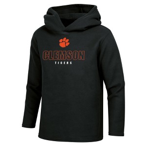 NCAA Clemson Tigers Boys' Fleece Hooded Sweatshirt - 1 of 3