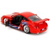Porsche 911 GT3 RS (996) Red with Graphics "Marvel's Spider-Man" 1/32 Diecast Car Model by Jada - 4 of 4